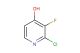2-chloro-3-fluoropyridin-4-ol