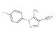 5-amino-1-(4-fluorophenyl)-1H-pyrazole-4-carbonitrile