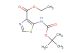 ethyl 5-((tert-butoxycarbonyl)amino)thiazole-4-carboxylate