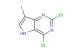 2,4-dichloro-7-iodo-5H-pyrrolo[3,2-d]pyrimidine