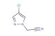 2-(4-chloro-1H-pyrazol-1-yl)acetonitrile