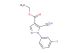 ethyl 5-cyano-1-(3-fluorophenyl)-1H-pyrazole-4-carboxylate