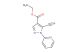 ethyl 5-cyano-1-(pyridin-2-yl)-1H-pyrazole-4-carboxylate