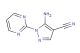 5-amino-1-(pyrimidin-2-yl)-1H-pyrazole-4-carbonitrile