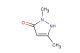 2,5-dimethyl-2,3-dihydro-1H-pyrazol-3-one