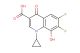 1-cyclopropyl-6,7-difluoro-8-hydroxy-4-oxo-1,4-dihydroquinoline-3-carboxylic acid