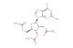 [(2R,3R,4R,5R)-3,4-bis(acetyloxy)-5-(2-amino-6-chloro-9H-purin-9-yl)oxolan-2-yl]methyl acetate