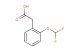 2-[2-(difluoromethoxy)phenyl]acetic acid