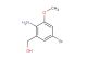 (2-amino-5-bromo-3-methoxyphenyl)methanol