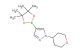 1-(oxan-4-yl)-4-(tetramethyl-1,3,2-dioxaborolan-2-yl)-1H-pyrazole