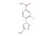 1-[3-fluoro-4-(4-methyl-1H-imidazol-1-yl)phenyl]ethan-1-one