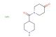 1-(piperidine-4-carbonyl)piperidin-4-one hydrochloride