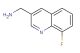 (8-fluoroquinolin-3-yl)methanamine