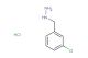 [(3-chlorophenyl)methyl]hydrazine hydrochloride