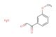 2-(3-methoxyphenyl)-2-oxoacetaldehyde hydrate