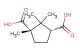 (1S,3R)-1,2,2-trimethylcyclopentane-1,3-dicarboxylic acid