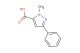 1-methyl-3-phenyl-1H-pyrazole-5-carboxylic acid