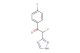 2-fluoro-1-(4-fluorophenyl)-2-(1H-1,2,4-triazol-3-yl)ethan-1-one