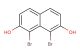 1,8-dibromonaphthalene-2,7-diol