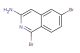 1,6-dibromoisoquinolin-3-amine