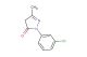 1-(3-chlorophenyl)-3-methyl-4,5-dihydro-1H-pyrazol-5-one