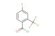 4-fluoro-2-(trifluoromethyl)benzoyl chloride