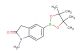 1-methyl-5-(tetramethyl-1,3,2-dioxaborolan-2-yl)-2,3-dihydro-1H-indol-2-one