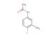 N-(4-fluoro-3-methylphenyl)acetamide