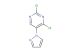 2,4-dichloro-5-(1H-pyrazol-1-yl)pyrimidine