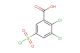 2,3-dichloro-5-(chlorosulfonyl)benzoic acid