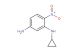 N1-cyclopropyl-6-nitrobenzene-1,3-diamine
