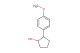 2-(4-methoxyphenyl)cyclopentan-1-ol