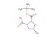 (2S,4S)-2-[(tert-butoxy)carbonyl]-4-hydroxypyrrolidine-1-carboxylic acid