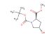 1-tert-butyl 2-methyl (2R,4S)-4-hydroxypyrrolidine-1,2-dicarboxylate