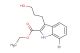 ethyl 7-bromo-3-(3-hydroxypropyl)-1H-indole-2-carboxylate