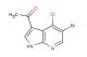 1-(5-bromo-4-chloro-1H-pyrrolo[2,3-b]pyridin-3-yl)ethan-1-one