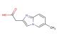 2-(6-methylimidazo[1,2-a]pyridin-2-yl)acetic acid