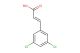 (2E)-3-(3,5-dichlorophenyl)prop-2-enoic acid
