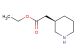 ethyl 2-[(3R)-piperidin-3-yl]acetate