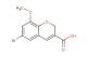 6-bromo-8-methoxy-2H-chromene-3-carboxylic acid