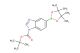 tert-butyl 5-(4,4,5,5-tetramethyl-1,3,2-dioxaborolan-2-yl)-1H-benzo[d]imidazole-1-carboxylate