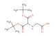 (1,3-di-tert-butoxy-1,3-dioxopropan-2-yl)glycine