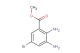 methyl 2,3-diamino-5-bromobenzoate