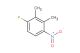 1-fluoro-2,3-dimethyl-4-nitrobenzene