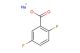 sodium 2,5-difluorobenzoate