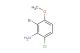 2-bromo-6-chloro-3-methoxyaniline