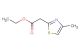ethyl 2-(4-methyl-1,3-thiazol-2-yl)acetate