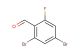 2,4-dibromo-6-fluorobenzaldehyde