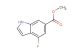 methyl 4-fluoro-1H-indole-6-carboxylate