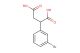 2-(3-bromophenyl)butanedioic acid
